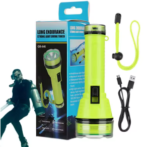 Miniatura 11 de LINTERNA ACUATICA 20cm QB-656